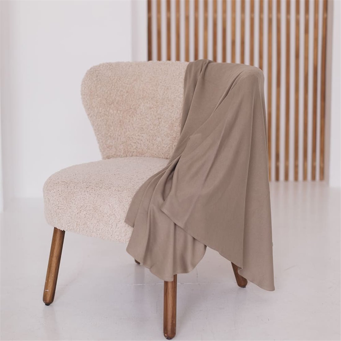 Love and Carry Modal Muslin | Dark Beige