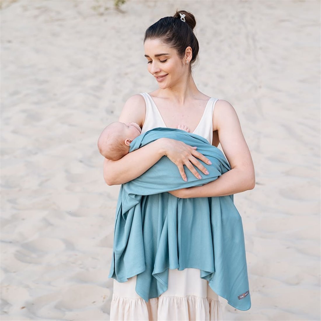 Love and Carry Modal Muslin | Blue