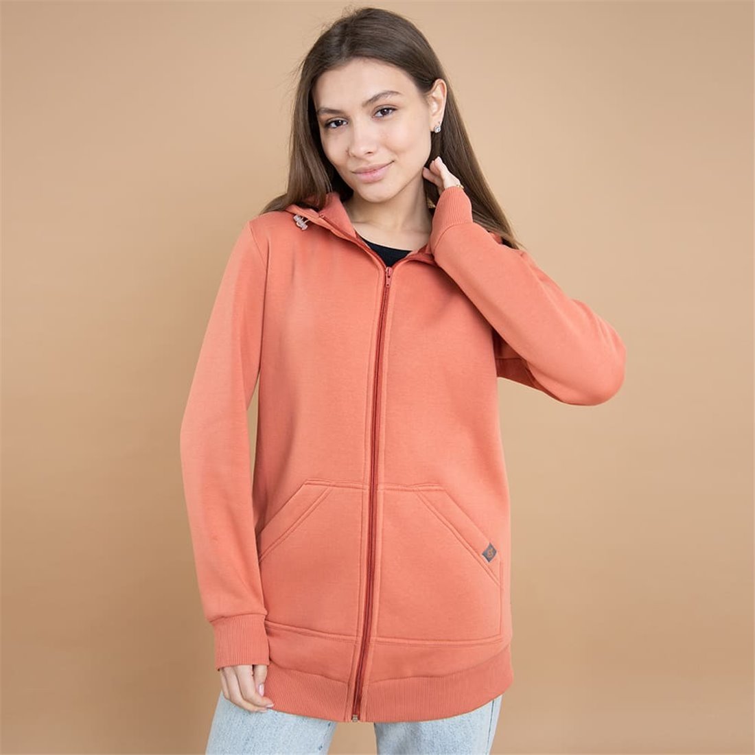 Sudadera de Maternidad y Porteo Love and Carry - Papaya