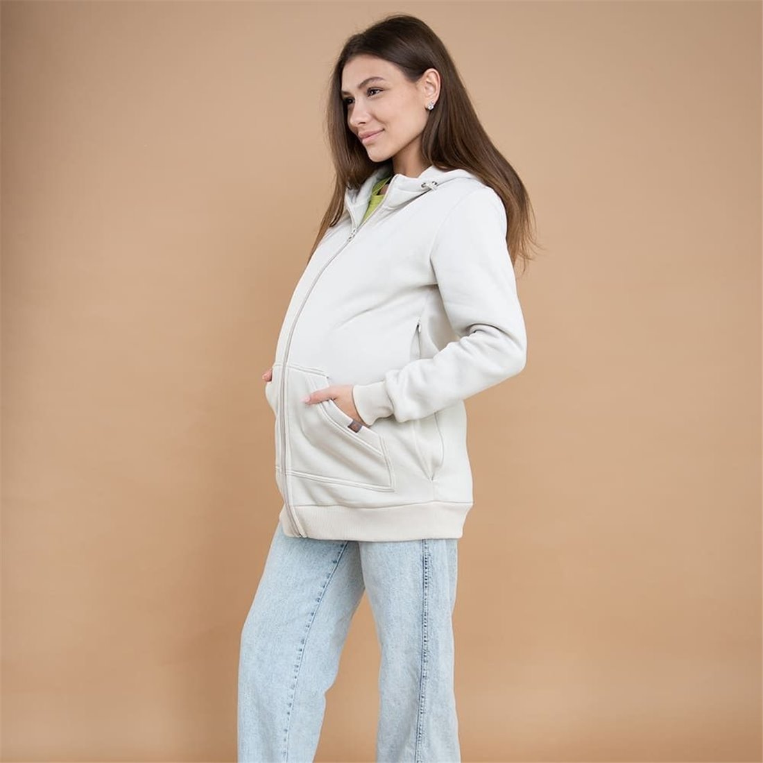 Sudadera de Maternidad y Porteo Love and Carry - Sésamo