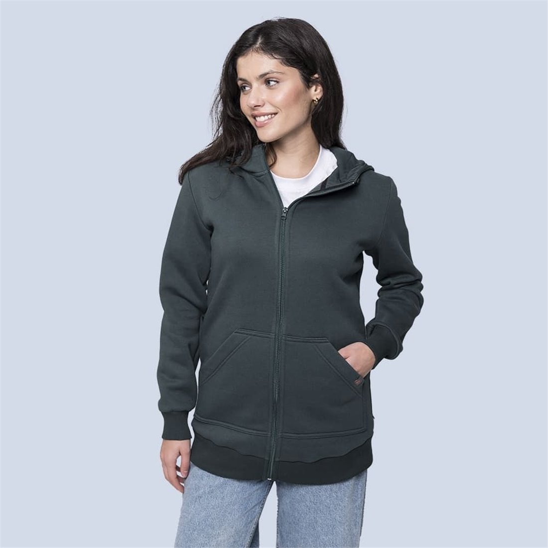 Sudadera de Maternidad y Porteo Love and Carry | Emerald