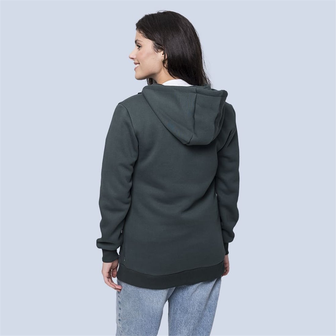 Sudadera de Maternidad y Porteo Love and Carry | Emerald