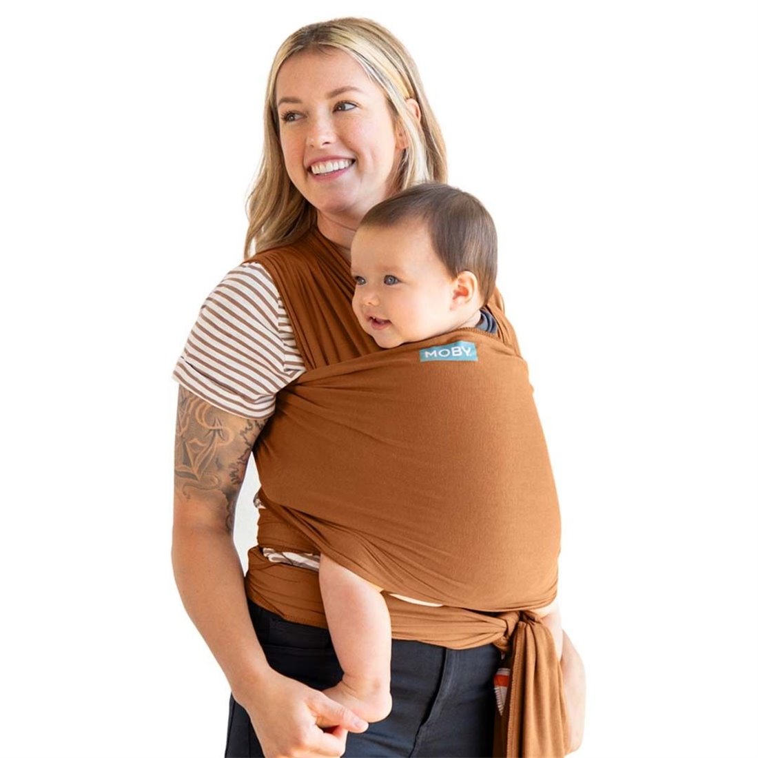 Fular Portabebés Moby Wrap Evolution Bambú