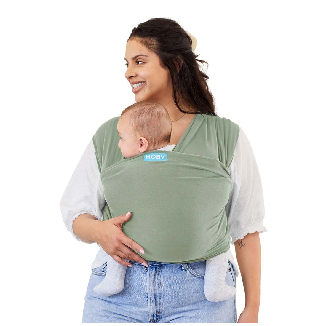 Fular Portabebés Moby Wrap Classic - Suavidad y Seguridad desde el Nacimiento