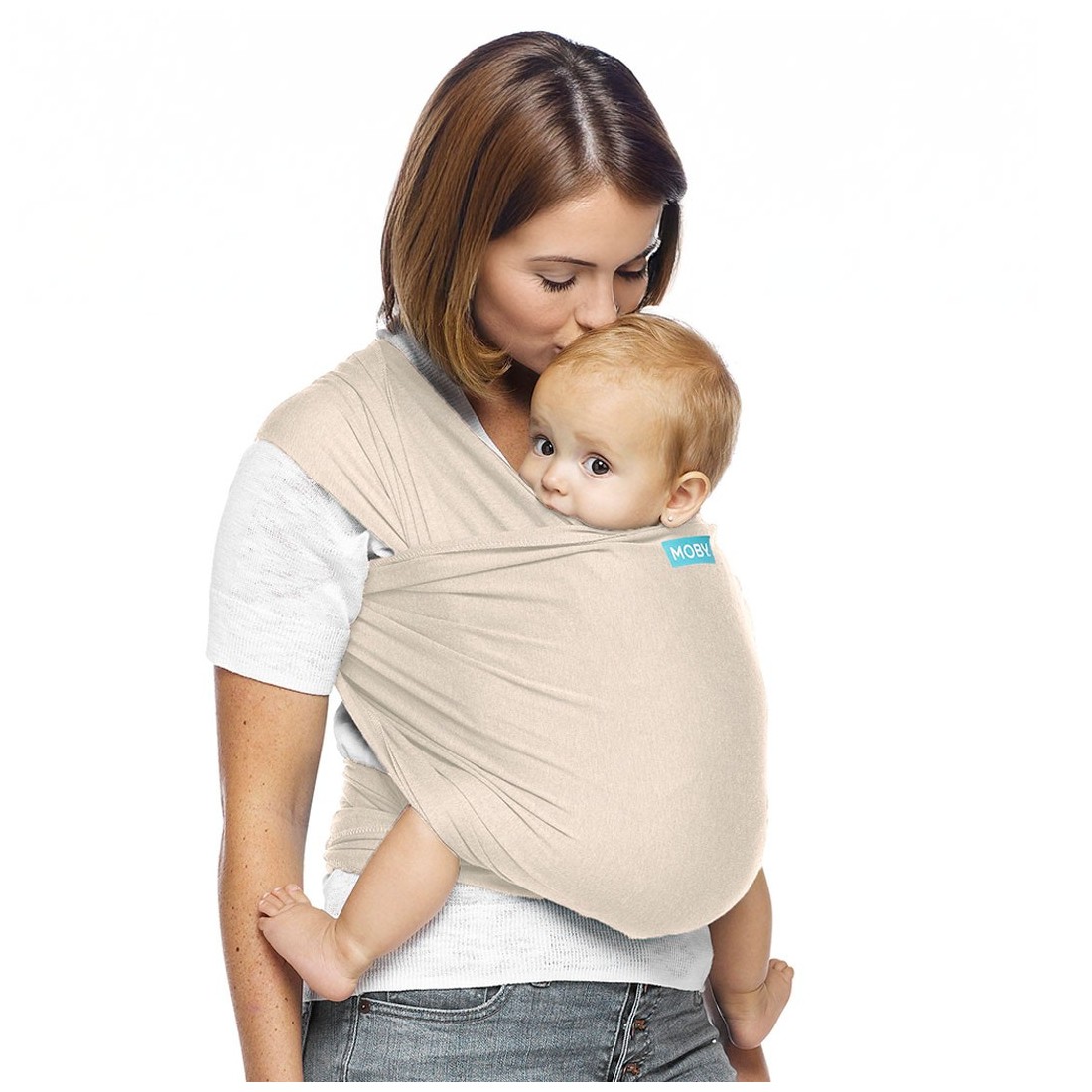 Fular Portabebés Moby Wrap Evolution de Bambú – Envío Rápido 24h