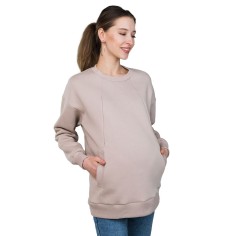copy of copy of Love and Carry Maternity and Nursing Sweatshirt | Black