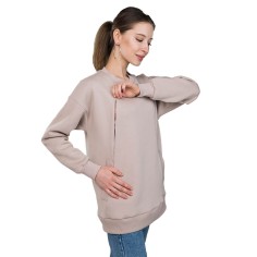 copy of copy of Love and Carry Maternity and Nursing Sweatshirt | Black 2