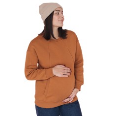 copy of copy of Love and Carry Maternity and Nursing Sweatshirt | Black