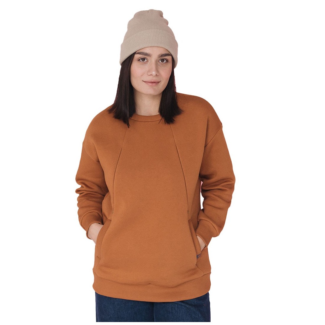 Sudadera Oversize de Maternidad y Lactancia Love & Carry