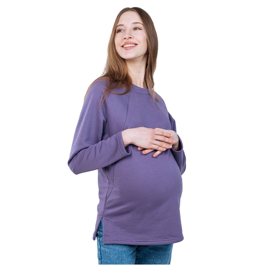 copy of copy of copy of Love and Carry Maternity and Nursing Sweatshirt | Black