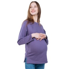 copy of copy of copy of Love and Carry Maternity and Nursing Sweatshirt | Black