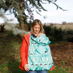 Cobertor de porteo Polar Seagulls de BundleBean 2