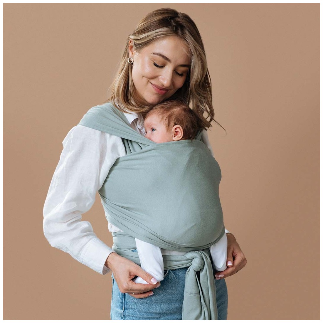 Fular Portabebés Love & Carry de Modal – Suave y Ligero para Verano