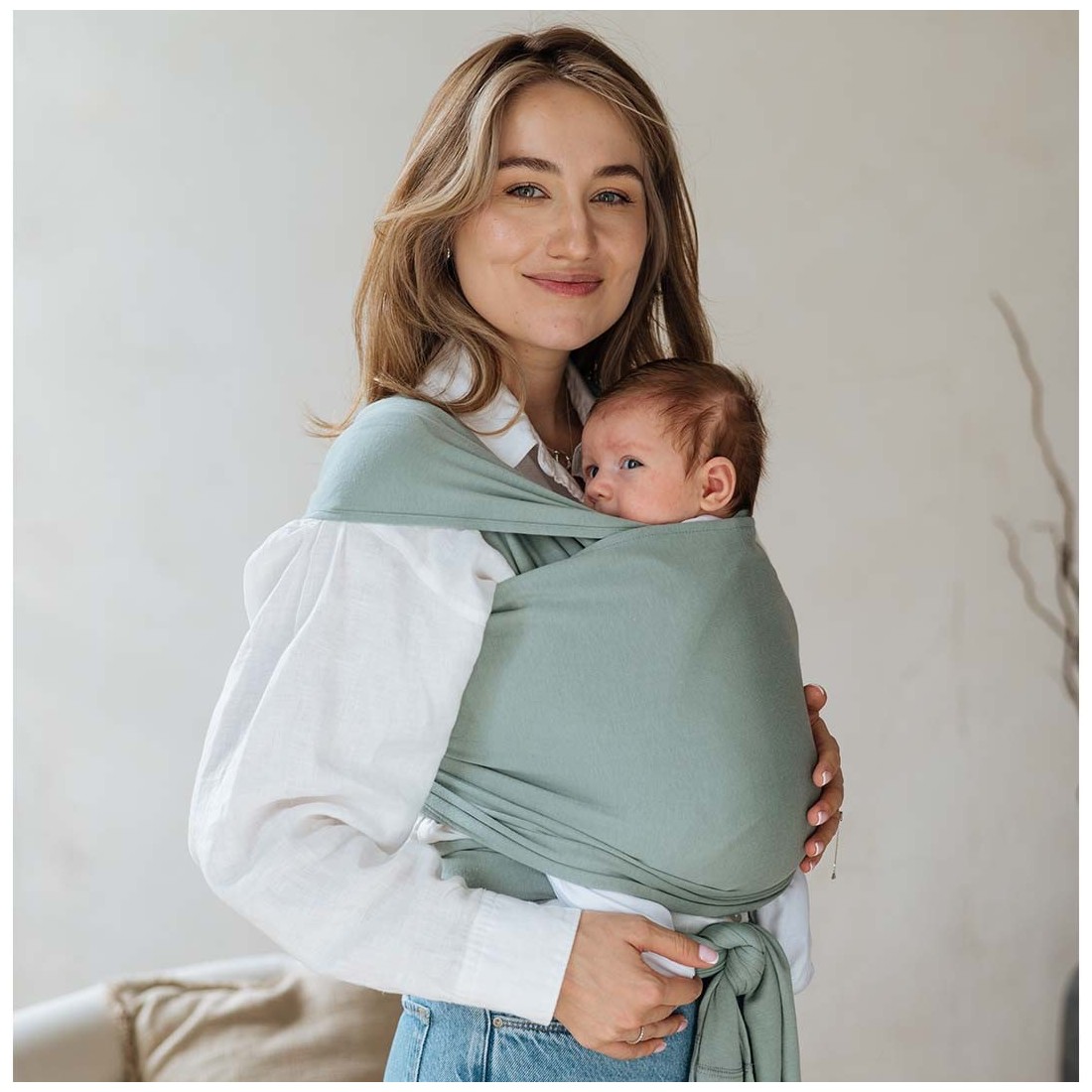 Fular Portabebés Love & Carry de Modal – Suave y Ligero para Verano