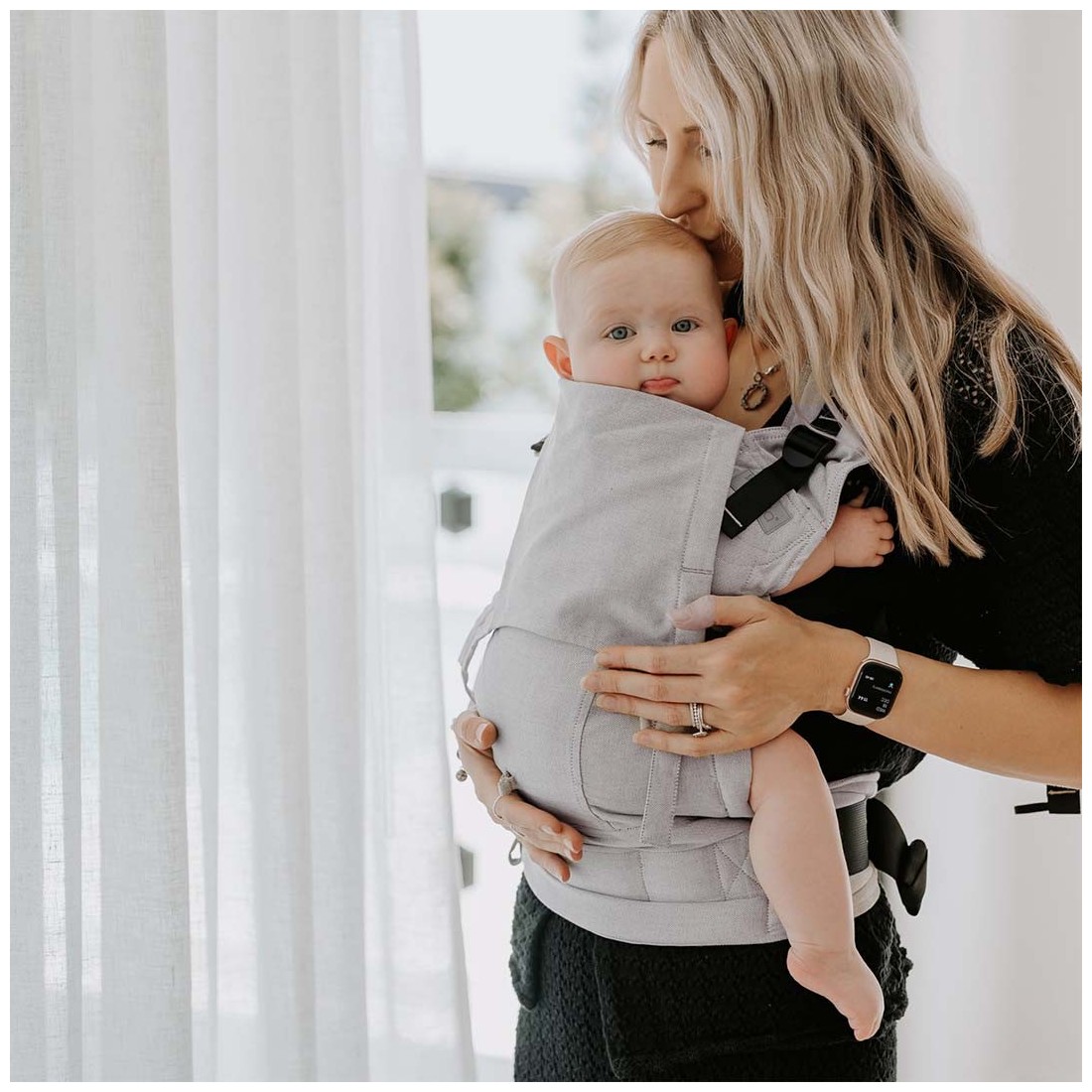 Mochila Portabebés Fidella Fusion Baby – Ergonómica y Evolutiva desde Recién Nacido, Envío Gratis en 24h
