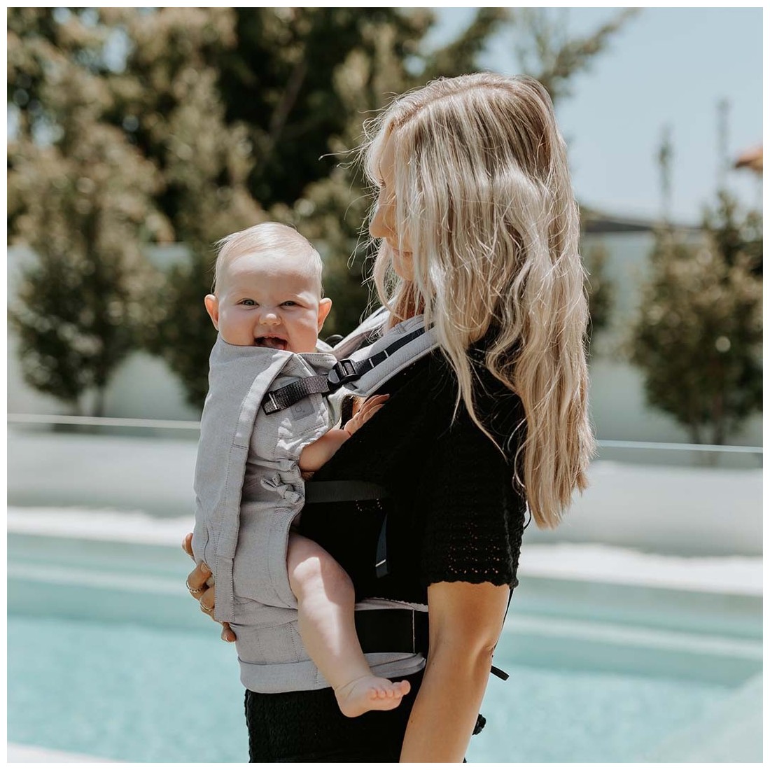 Mochila Portabebés Fidella Fusion Baby – Ergonómica y Evolutiva desde Recién Nacido, Envío Gratis en 24h