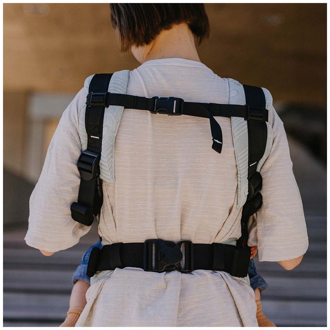 Mochila Portabebés Ergonómica y Evolutiva Fidella Fusion Toddler de Fular