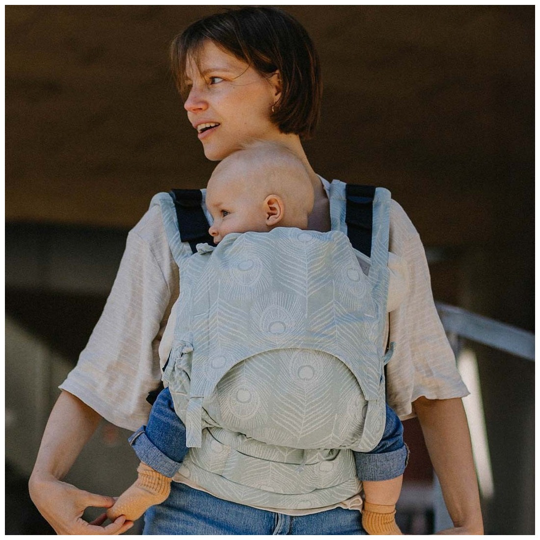 Mochila Portabebés Ergonómica y Evolutiva Fidella Fusion Toddler de Fular