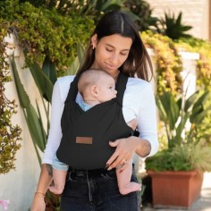 Fular elástico preanudado MOBY DUET | Fácil y envolvente